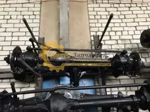 Военный мост передний с барабанными тормозами на УАЗ Хантер.