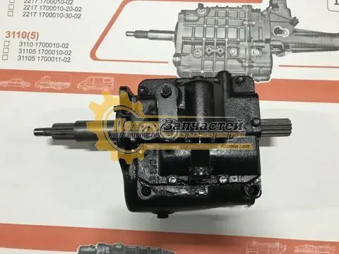 Коробка передач УАЗ 452 старого образца 4-ст. «Буханка» 452-1700010-10, 452-1700010-11; 3909-1700010.