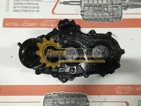 Коробка раздаточная УАЗ 452 нового образца УАЗ 3741. Артикул 390995-1800121.