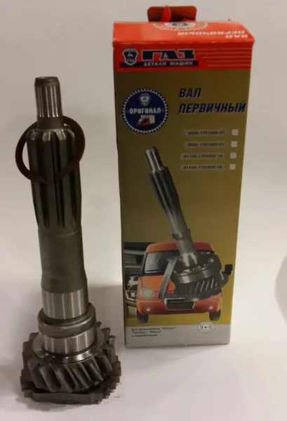 Вал КПП для автомобиля ГАЗ-53 первичный (КНР) 53-1701302