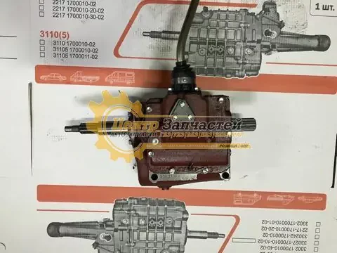 КПП УАЗ-315195 Хантер в сборе (4 ст.) под лепестковое сцепление АДС арт. 31519-1700010